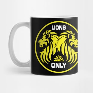 Lions Only Classic Mug